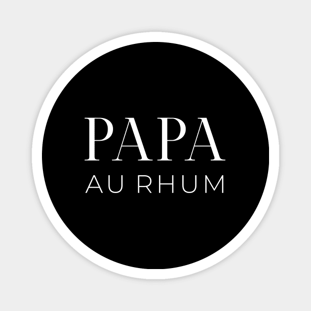 Papa au rhum Magnet by LemonBox